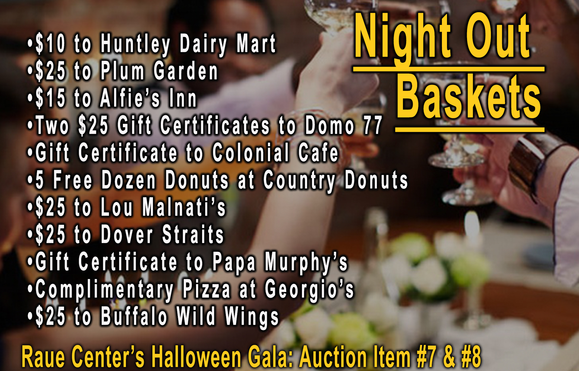 night out baskets