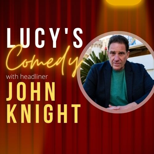 April 14 -LUCYS' Comedy 500x500