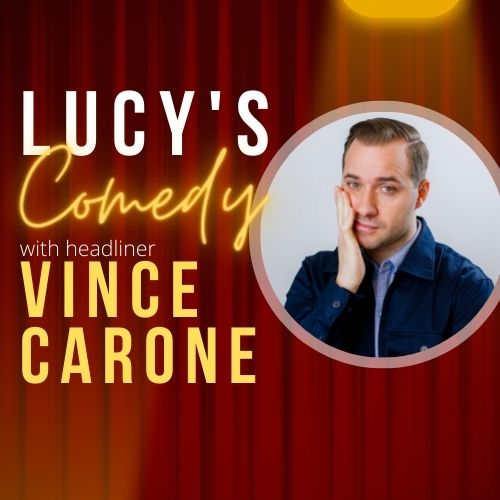 June 9 -LUCYS' Comedy 500x500